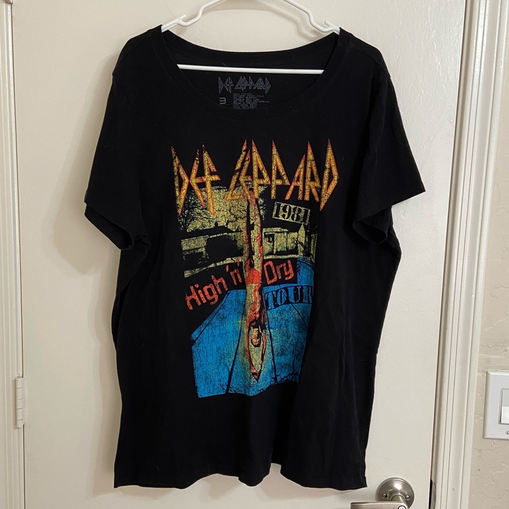 Torrid Def Leppard top